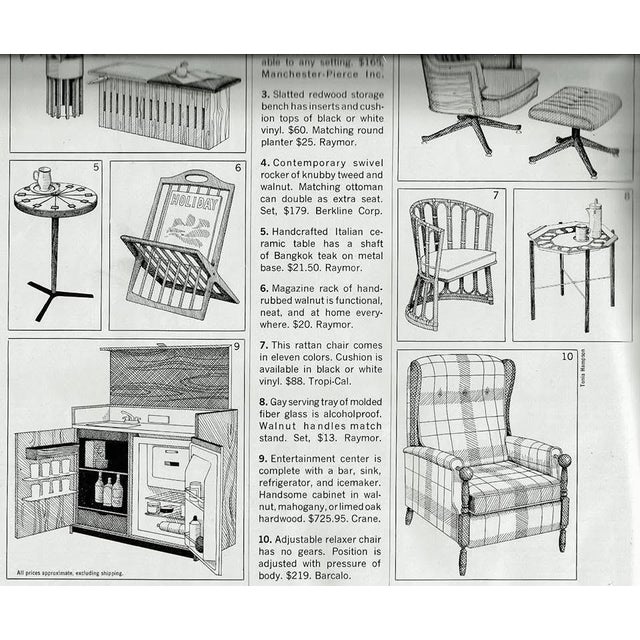 1960s Arthur Umanoff Solid Walnut Magazine Rack For Sale - Image 6 of 6
