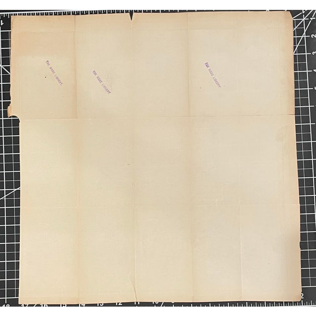 1910s 1910 England and Wales Railway Map For Sale - Image 5 of 5