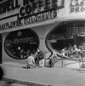 'Donuts and Coffee' Unframed Archival Pigment Print