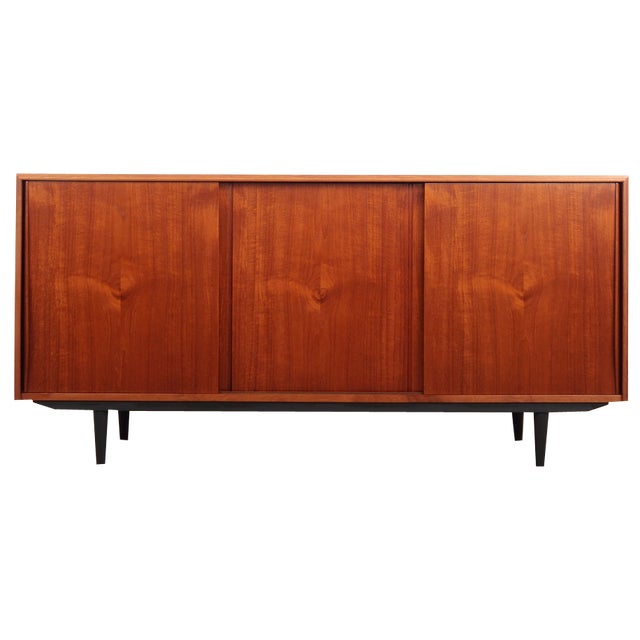 Danish Teak Sideboard by E.W. Bach, 1970s For Sale