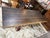 Wood Live Edge Top and Chrome Base Dining Table For Sale - Image 7 of 7