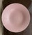 A large studio pottery bowl made by Roy Hamilton in the 1980s. The top has a pink on pink “Hadley” pattern while the...
