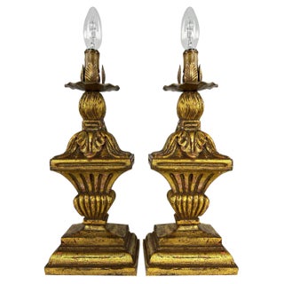 Mid-Century Italian Table Lamps, 1950s, Set of 2 For Sale