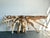 Contemporary Vintage Boho Natural Root Console Table For Sale - Image 3 of 10