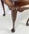 Chippendale Late 20th Century Hekman Chippendale Style Walnut Burl Tea Table With Pull-Out Slides For Sale - Image 3 of 14