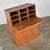 Vintage Scandinavian Modern Teak Desk in a Box Style Secretary With Drop Front For Sale - Image 16 of 18
