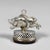 Miniature Silver Pigs & Wild Boar, 1990s, Set of 6 For Sale - Image 4 of 17