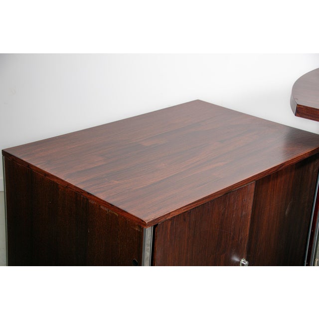 Galileo Series Executive Desk by Ennio Fazioli for Mim Roma, 1970s For Sale - Image 3 of 18