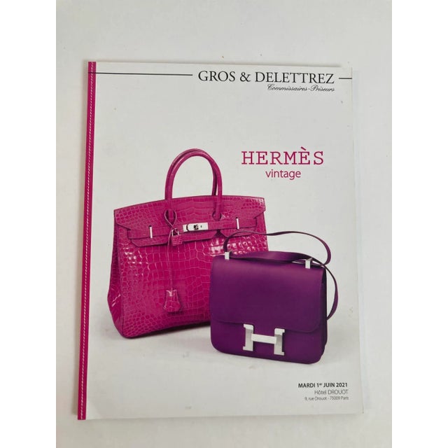Hermes Paris Auction Catalog 2021 Published by Gros & Delettrez For Sale - Image 9 of 9