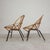 Rattan, Bamboo Childrens Chairs from Rohe Noordwold,e 1950s, Set of 2 For Sale - Image 18 of 18