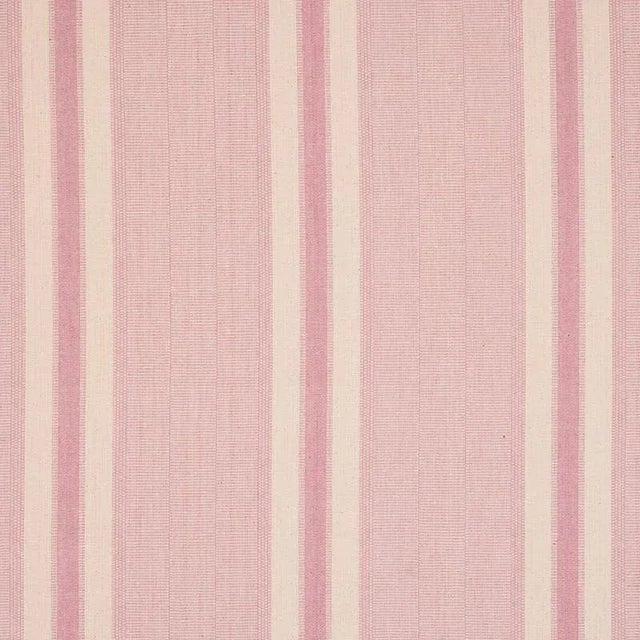 Sample - Schumacher X A Rum Fellow Ipala Hand Woven Stripe Fabric in Palo Rosa For Sale