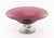 Amethyst Glass Tazzas, 3 For Sale - Image 4 of 11