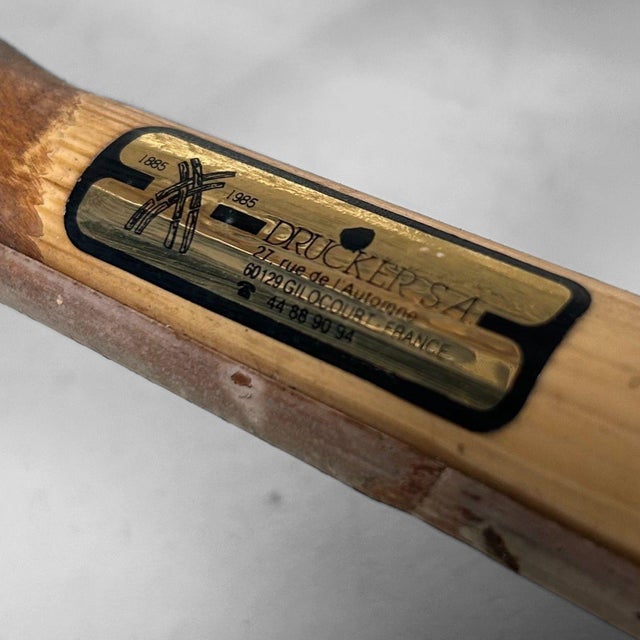 Vintage Chaise Longue Set from Maison Louis Drucker, 1970s, Set of 3 For Sale - Image 17 of 18