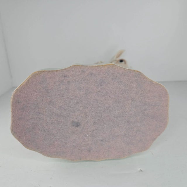 Ceramic 1970s Cybis Porcelain Horse Head Bust Figurine Floral Accents Satin Decorated on Base For Sale - Image 7 of 9