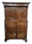 Georgian Oak Court Cupboard For Sale