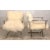 White Pair of Restoration Hardware Altman Tibetan Wool Directors Chairs For Sale - Image 8 of 11