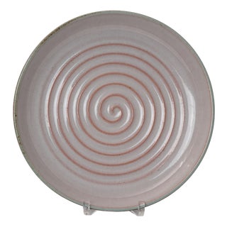 Art Deco Ceramic Fruit Bowl by Martha Katzer for Karlsruher Majolika, 1930s For Sale