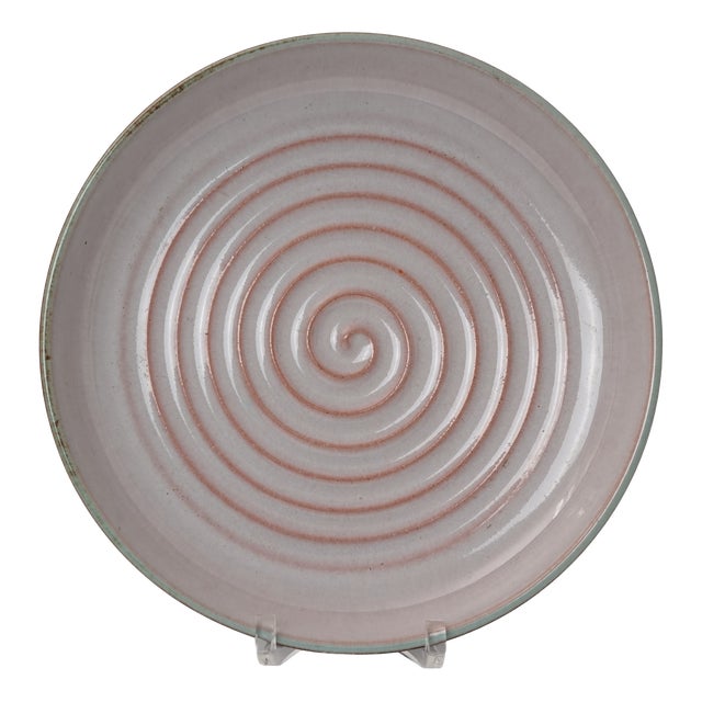 Art Deco Ceramic Fruit Bowl by Martha Katzer for Karlsruher Majolika, 1930s For Sale