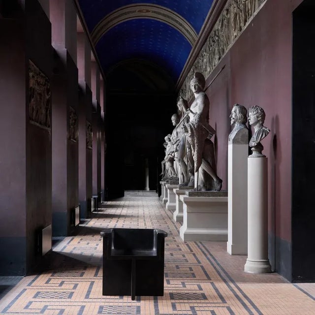 Contemporary Coffee Brutus Dining Chair by 101 Copenhagen For Sale - Image 3 of 6