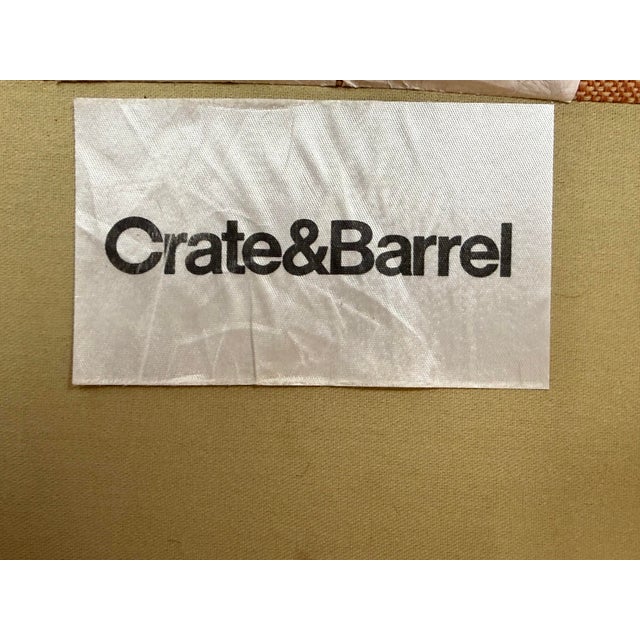 Crate & Barrel Petrie Midcentury Sofa For Sale - Image 11 of 12