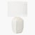 2020s Hable by Visual Comfort Studio Hable Sybert Table Lamp in Matte White Ceramic For Sale - Image 5 of 5