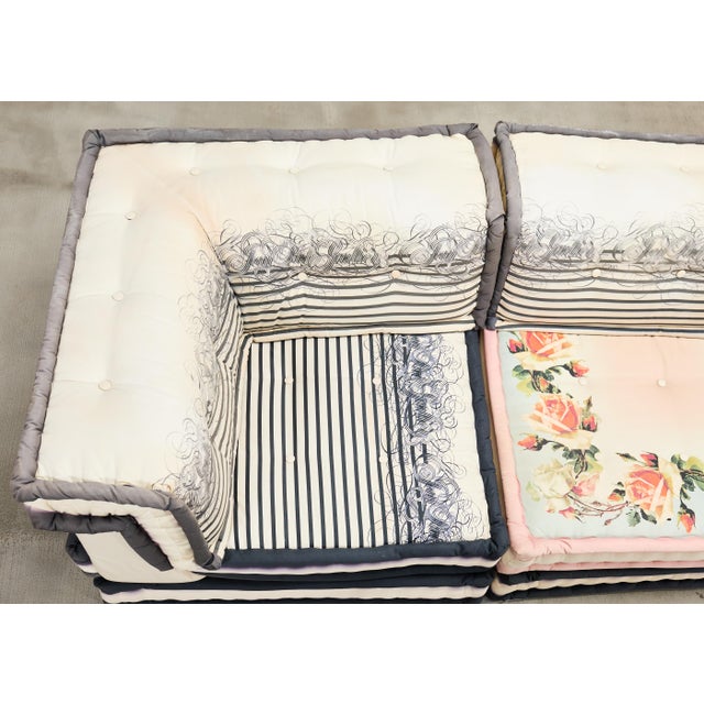 Roche Bobois Jean-Paul Gaultier Mah Jong Sofa by Hans Hopfer for Roche Bobois For Sale - Image 4 of 18