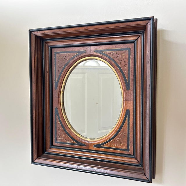 Late 19th Century Eastlake Victorian-Style Framed Mirror For Sale - Image 5 of 7