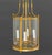 Regency Style Gilt Brass Hanging Lanterns, Pair For Sale - Image 4 of 16