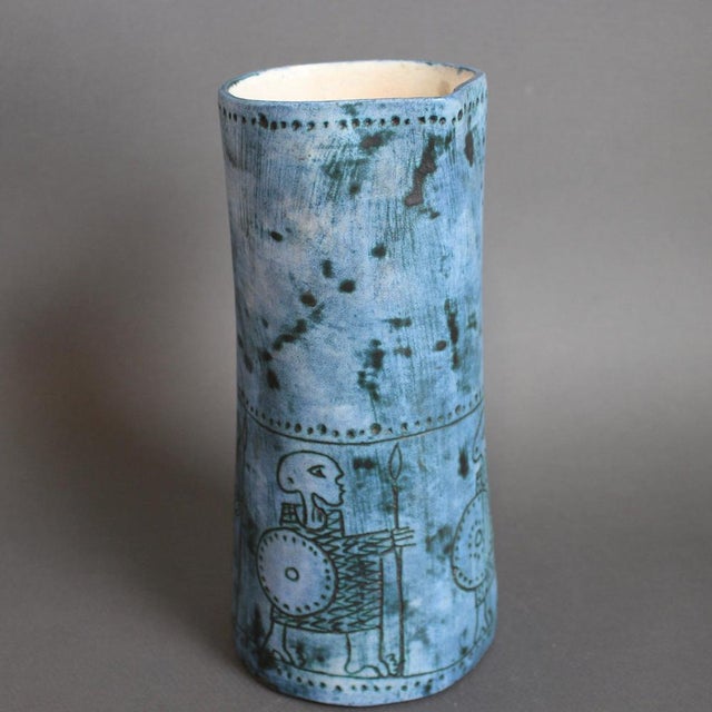 1960s French Decorative Pitcher by Jacques Blin, 1960s For Sale - Image 5 of 18