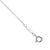 Metal Tiffany & Co. Elsa Peretti 925 and 18k Rose Gold Open Heart Pendant Necklace For Sale - Image 7 of 10
