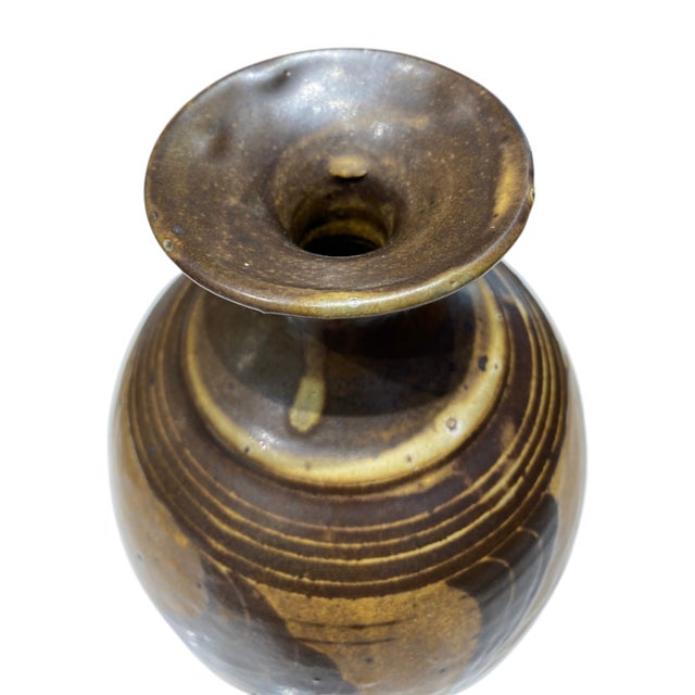 Gustav Otto Reuss (1885-1962) Chinese Inspired Vase German Art Pottery Song Dynasty Style For Sale - Image 13 of 17