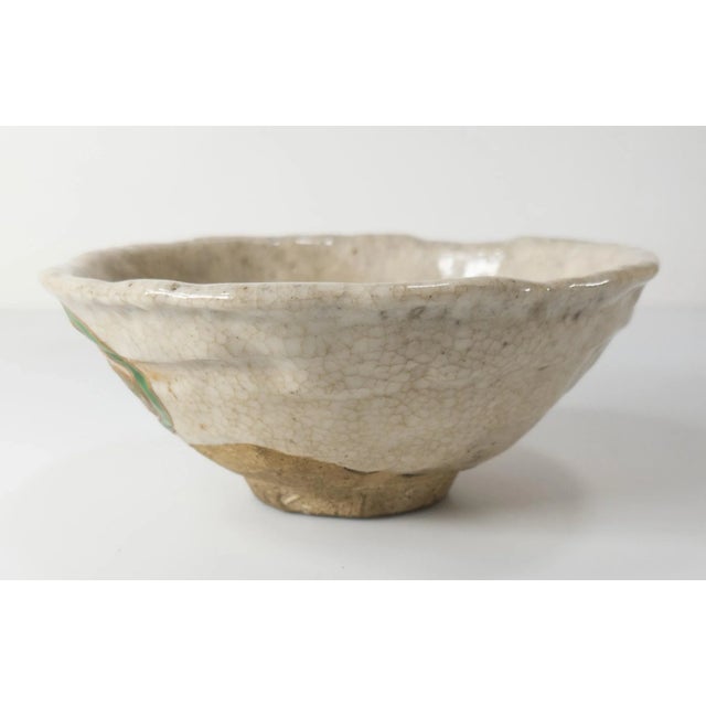 Early 20th Century 20th Century Japanese Kiyomizu Rokubei Kenzan Style Chawan Tea Bowl For Sale - Image 5 of 13