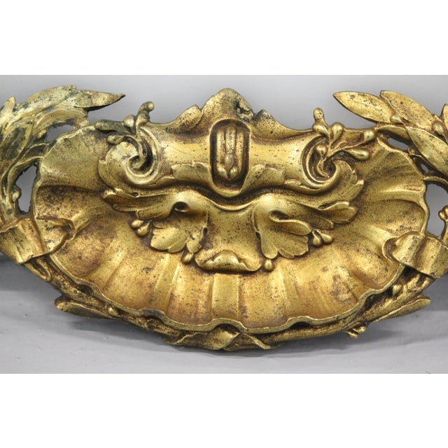 Gilt Bronze Furniture Pediments, 1890s, Set of 2 For Sale - Image 6 of 18
