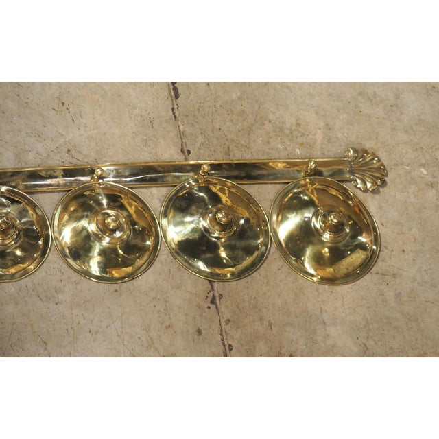 Decorative Antique Brass Kitchen Wall Hanging From Languedoc, France, C. 1910 For Sale - Image 4 of 15