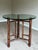 McGuire Vintage McGuire Bamboo Rattan Round Glass Top Side / Center Table For Sale - Image 4 of 6