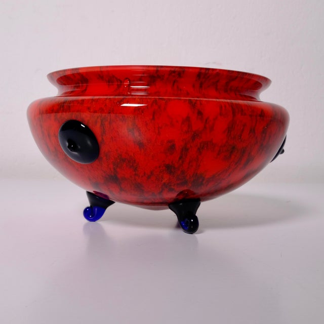 Art Deco Murano Glass Vase, 1990s For Sale - Image 11 of 11