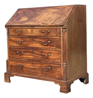 Antique George III Secretaire in Mahogany, 1770