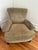 2000 - 2009 Animal Print Accent Chair and Ottoman For Sale - Image 5 of 10