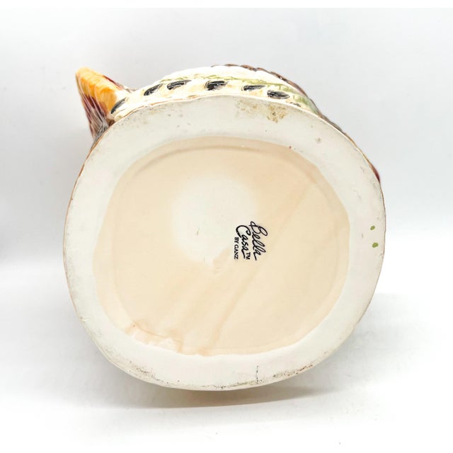 Vintage Americana Ganz Bella Casa Hand-Painted Turkey Ceramic Tureen For Sale - Image 10 of 13