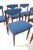 Mid Century Modern Teak Danish Dining Chairs For Sale - Image 4 of 12