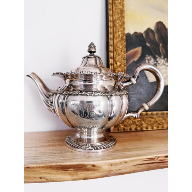Antique Silver Plated Tiffany & Co Tea Pot For Sale In New York - Image 6 of 8