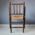 1930s Dutch Bobbin Chair with Rush Seat, 1930s For Sale - Image 5 of 10