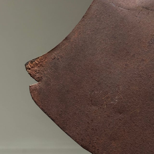 Large Vintage Outsider Art Cut Metal Fish Sculpture For Sale - Image 10 of 10