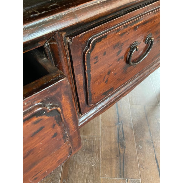 Chinese 19th Century Chinese Extra Large Elm Cabinet For Sale - Image 3 of 8