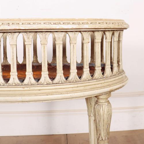 Original Painted Jardiniere, 1890s For Sale - Image 5 of 7