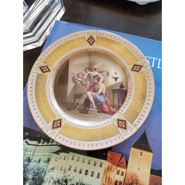 Late 19th Century Royal Vienna Porcelain Plate For Sale - Image 9 of 9