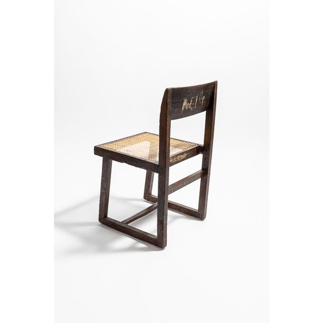 Box Chair by Pierre Jeanneret, 1960s For Sale - Image 4 of 10