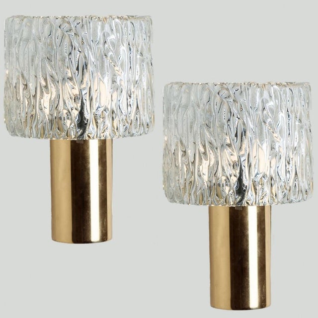 Vintage Glass Torch Wall Sconces by Fagerlund for Orrefors, 1960s, Set of 2 For Sale - Image 16 of 18