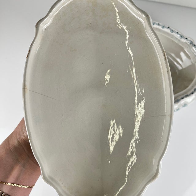 Antique Vegetable Dish from Villeroy & Boch, 1890s For Sale - Image 18 of 18