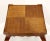 Late 20th Century Hekman Walnut Inlaid Parquetry Square French Louis XV Accent Table For Sale - Image 5 of 8